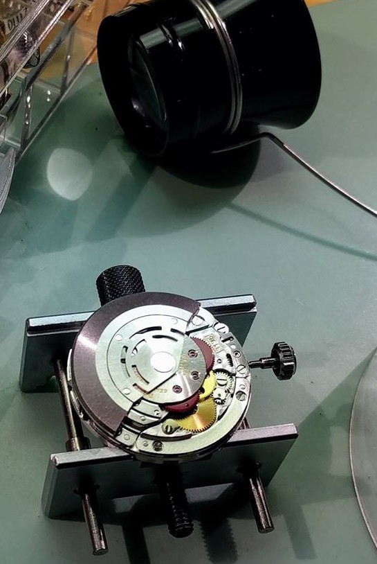 Photo d'une masse automatique d'une montre Rolex